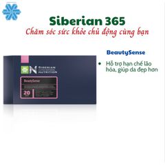 Thực phẩm bảo vệ sức khỏe Siberian Super Natural Nutrition - Hỗ trợ làm đẹp, 20 túi tiện lợi, giảm lão hóa da
