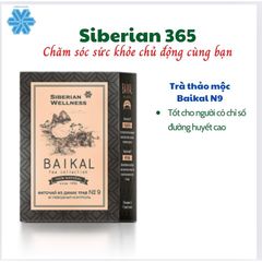 Trà Thảo Mộc Baikal Tea Collection N9 - Hỗ Trợ Kiểm Soát Đường Huyết - 30 Gói - Sản Phẩm Từ Nga