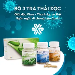 Bộ 3 Trà Thải Độc Renaissance Triple Set - Hỗ Trợ Tiêu Hóa & Tăng Cường Sức Đề Kháng - 180 Viên Siberian Wellness