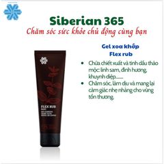 Kem xoa khớp tự nhiên Uyan Nomo FLEX RUB - Siberian Pure Herbs 100ml, Giúp giảm đau khớp và mang lại cảm giác thoải mái, không gây kích ứng da