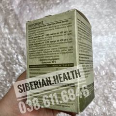 Thực phẩm bổ não Synchrovitals II - Hỗ trợ tăng cường trí nhớ và tuần hoàn não - 60 viên từ Nga