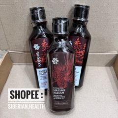 Dầu Massage Balsam Siberian Extra Rich 250ml - Chiết Xuất Thảo Mộc Tự Nhiên, Chăm Sóc Da Toàn Diện, Thư Giãn Cảm Giác