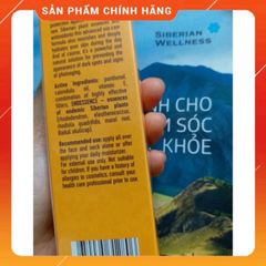 Kem Chống Nắng Siberian Wellness SPF 50 - Bảo Vệ Da Mặt, Ngăn Ngừa Tia UVA/UVB - 50ml, Chăm Sóc Da Mặt Mềm Mại