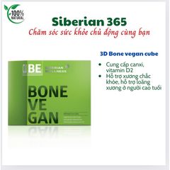 Viên Đạm Tương Trợ Xương 3D Bone Vegan - 30 Gói Hỗ Trợ Canxi & Vitamin D2 Giúp Xương Khỏe Mạnh, Phòng Ngừa Loãng Xương