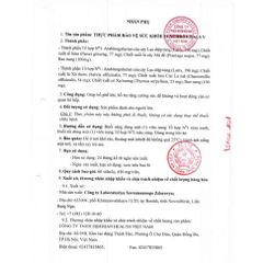 Thực Phẩm Chức Năng Synchrovitals V Siberian - Hỗ Trợ Hô Hấp Từ Thiên Nhiên, 60 Viên, Tăng Cường Sức Khỏe