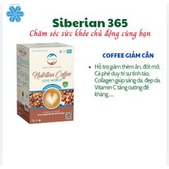 Coffee sữa Love World cà phê giảm cân, kiểm soát cân nặng, ngưng hấp thu chất béo – 15gói/hộp 380916