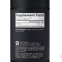 Viên uống bổ sung Magie Sports Research 135 viên- Magtein Magnesium L-Threonate, hàng Mỹ