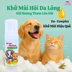 Bọt Tắm Khô Plotoon cho Chó Mèo - Giúp Làm Sạch Ve Rận, Khử Mùi, Làm Mượt và Giữ Ẩm Dễ Dàng, Không Cần Nước