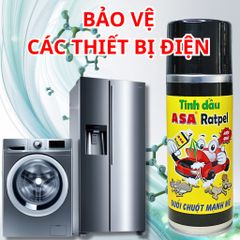 Tinh Dầu Xua Đuổi Chuột ASA Ratpel 400ml - Bình Xịt Aerosol Đuổi Gặm Nhấm, Mùi Thơm Dễ Chịu Cho Ô Tô, Nhà Ở, An Toàn Cho Môi Trường