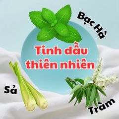 Tinh dầu ASA Bạc Hà thiên nhiên - Khử mùi, giảm căng thẳng, thơm mát với Tràm và Sả Chanh - Sản phẩm xông phòng hiệu quả