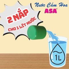 Nước Cắm Hoa ASA - Giữ Hoa Tươi Lâu, Không Thối Nước - Dễ Dàng Sử Dụng, Tiết Kiệm Thời Gian, Đậm Đặc & Phổ Thông