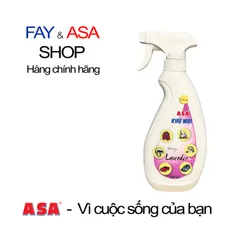 Khử Mùi ASA - Chất Khử Mùi An Toàn Gia Đình với Hương Lavender, En-Rosely, Sky Flower - Xịt Khử Mùi Hiệu Quả cho Nhà và Xe Hơi