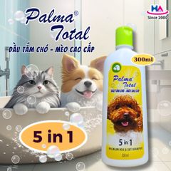 Dầu Tắm Chó Mèo Palma - Chăm Sóc Toàn Diện, Khử Mùi Hôi, Làm Sạch Ve Rận, Bọ Chét - Dưỡng Ẩm Da Lông Thú Cưng