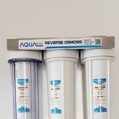 Bộ Lọc Nước Sinh Hoạt AQUASUMO 10 inch - Thiết Kế 3 Cốc Lọc Sạch Cặn, Phèn, Clo Cho Nguồn Nước Tinh Khiết, An Toàn Chăm Sóc Sức Khỏe Gia Đình