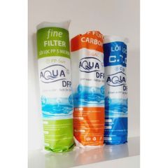 Bộ Lõi Lọc Nước Aquadfp 123 - Lõi Thay Thế Máy Lọc Nước Gia Đình, Khả Năng Lọc Tối Ưu, Cải Thiện Chất Lượng Nước Uống