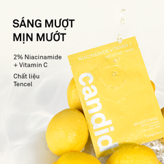 Mặt nạ dưỡng sáng Candid Niacinamide Vitamin C - Chăm sóc da rạng rỡ, cấp ẩm, Sáng da phù hợp cho mọi da