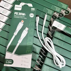 Cáp Sạc Nhanh iPhone PD 30W Sendem - Silicon Mềm Mịn, Chống Gãy, Sạc Nhanh, Dài 1M, An Toàn và Bền Bỉ cho Tất Cả iPhone