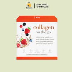 Collagen Nước Youtheory Hương Berry - 30 Gói x 30ml, 5000mg Collagen Hỗ Trợ Đẹp Da, Khỏe Tóc và Móng, Không Đường