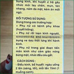 Cao Xuân Nữ Bổ Huyết Vĩnh Quang - Hỗ Trợ Điều Hòa Kinh Nguyệt, Giảm Đau, Tăng Cường Sức Khỏe Phụ Nữ - Chai 280ml Chính Hãng