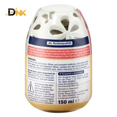 Sáp Thơm Denkmit 150ml Khử Mùi Nhanh Lâu 6-8 Tuần - Hương Dịu Nhẹ An Toàn Nhập Khẩu Đức, Phù Hợp Mọi Không Gian Sống