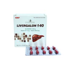 Viên Uống Livergalon 140 - Hỗ Trợ Giải Độc Gan, Bảo Vệ Gan, Tăng Cường Chức Năng Gan - Hộp 100 Viên Nang Cứng