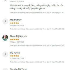 Midu MenaQ7 360mcg - Viên Canxi Hỗ Trợ Phát Triển Chiều Cao và Chắc Khỏe Xương cho Trẻ Em và Người Lớn