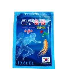 {HỎA TỐC}Combo 5 gói cao dán hồng sâm người chạy xanh Korean Glu Red Ginseng Hàn Quốc bịch 20 miếng