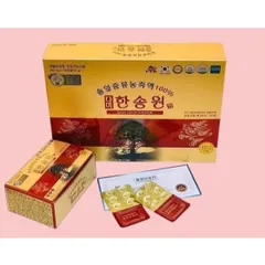 {CHÍNH HÃNG} Tinh dầu thông đỏ chính phủ cao cấp Dami Hansongwon Hàn Quốc hộp 120 viên