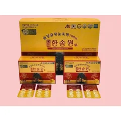 {CHÍNH HÃNG} Tinh dầu thông đỏ chính phủ cao cấp Dami Hansongwon Hàn Quốc hộp 120 viên