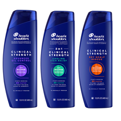 Dầu Gội Head & Shoulders Clinical Strength 400ml - Chống Gàu Nặng và Viêm Da Tiết Bã, Giảm Ngứa Hiệu Quả