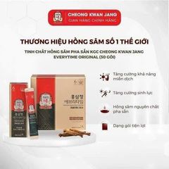 Tinh Chất Hồng Sâm Pha Sẵn KGC Jung Kwan Jang Everytime Original 30 Gói hậu duệ Everytime Kgc