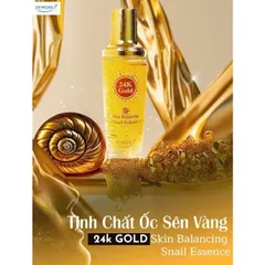 Tinh chất serum vàng 24K Gold Dr.Michela Hàn Quốc dưỡng ẩm sáng da mờ thâm