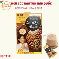 Bột ngũ cốc dinh dưỡng Damtuh Hàn Quốc hộp lớn 50 gói 900gr