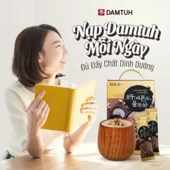 Bột ngũ cốc dinh dưỡng Damtuh Hàn Quốc hộp lớn 50 gói 900gr