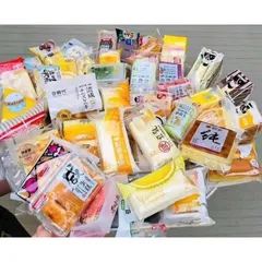 Bánh mix Đài Loan đủ vị thùng 2kg, bánh bông lan nhiều loại siêu ngon