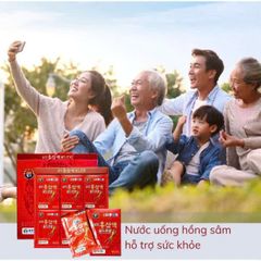 Nước Hồng Sâm SamJin Red Ginseng Drink Gold Royal 70ml x 30 Gói Hàn Quốc