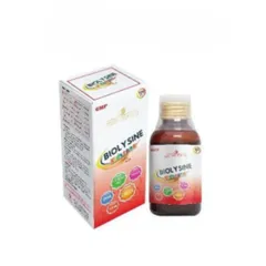 Siro BIOLYSINE 120ml - Thực Phẩm Chức Năng Tăng Cường Sức Đề Kháng, Hỗ Trợ Trẻ Giảm Biếng Ăn