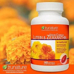 Viên uống Bổ Mắt Trunature Vision Complex Lutein & Zeaxanthin - Hỗ Trợ Cải Thiện Thị Lực và Bảo Vệ Mắt 140 Viên