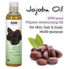 Dầu Jojoba Now Organic 118ml - Dưỡng ẩm da, tóc và body - Giúp mềm mại, chống lão hóa, an toàn cho da.
