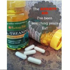 Viên uống giảm căng thẳng L-Theanine 200mg Puritan's Pride - Tăng cường trí nhớ và tinh thần tỉnh táo, hỗ trợ ổn định tâm trạng, giảm stress hiệu quả