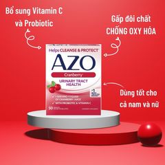 Viên Uống Hỗ Trợ Bàng Quang Và Tiết Niệu AZO