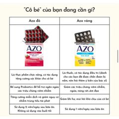 Viên Uống Hỗ Trợ Bàng Quang Và Tiết Niệu AZO