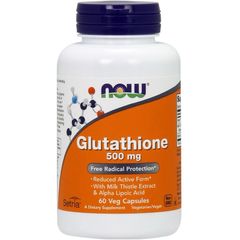 Viên Uống Trắng Da Now Glutathione 500mg - Hỗ Trợ Làm Đẹp Da, Trẻ Hóa và Chống Oxy Hóa, Làn Da Khỏe Mạnh Tự Nhiên