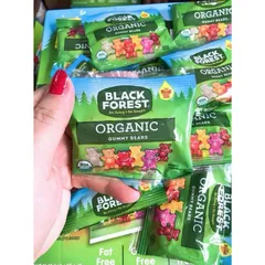 [Date 4/2025] Combo lẻ gói kẹo dẻo hữu cơ hình gấu black forest