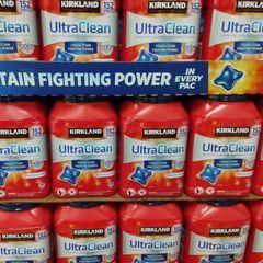 Viên giặt xả kháng khuẩn Ultra Clean - Kirkland Signature Ultra Clean 152 viên