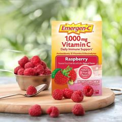 Bột Pha Vitamin C Dạng Sủi Emergen-C 1000mg - Tăng Cường Đề Kháng, Chứa Vitamin D & Kẽm, Hô Trợ Miễn Dịch Và Năng Lượng Tự Nhiên