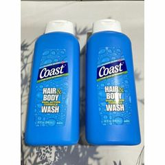 Sữa Tắm Gội Nam 2 in 1 Coast Hair & Body Mỹ - Dưỡng Da & Tóc, Hương Biển Tươi Mát, Dung Tích 946ml