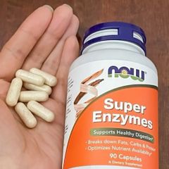 Viên Uống Hỗ Trợ Tiêu Hóa NOW Super Enzymes - Giảm Đầy Hơi, Khó Tiêu, Hỗ Trợ Tiêu Hóa Hiệu Quả, 90 Viên