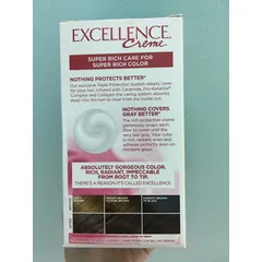 Nhuộm tóc phủ bạc nano Nâu đậm (màu 4A) L’oreal excellence Cream nội địa Mỹ