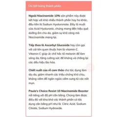 [Hàng Mỹ] Serum dưỡng da Niacinamide 20% Treatment Paula's Choice 20ml